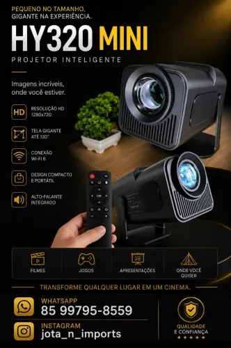 Projetor HY 320 mini