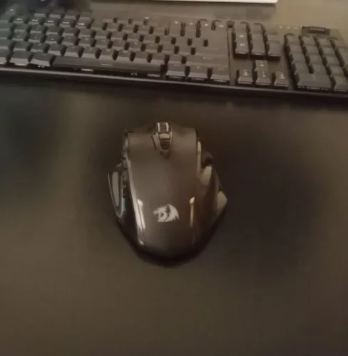 Kit gamer redragon wireless teclado k618RGB + ouse Impact Elite M913
