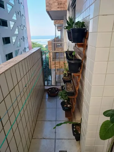 Apartamento 01 dormitório para venda no Gonzaga em Santos-SP