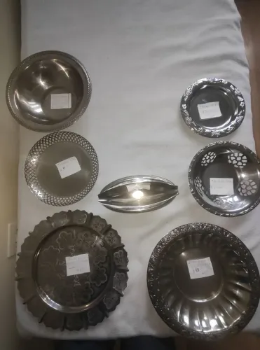 Pecas em inox utensílio para cozinha um