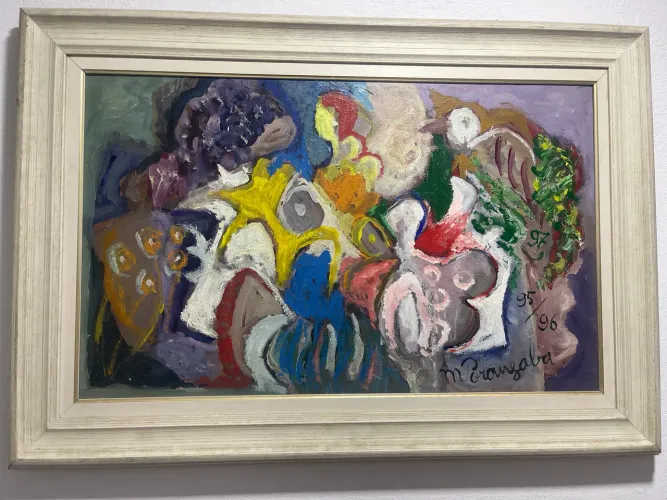 Quadro pintura Martin de porangaba 98