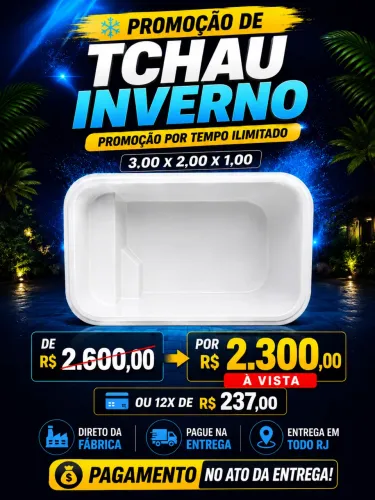 Piscina de fibra 