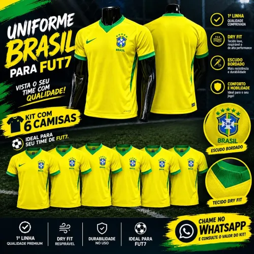 Uniforme do Brasil novo