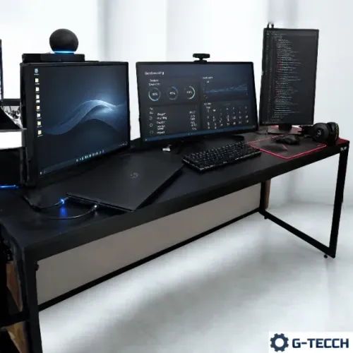 Birô Reforçado 1,5m NOVO Mesa de Escritório Multiuso Industrial Computador Notebook Estudo