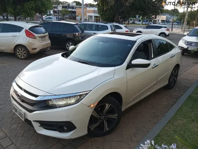 CIVIC 1.5 16V TURBO GASOLINA TOURING 4P CVT  ANO - 18/18 - TODAS REVISOES 