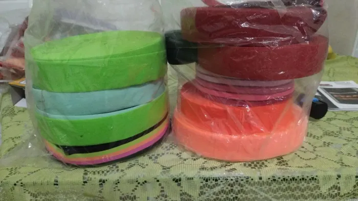 Elásticos várias cores 5cm