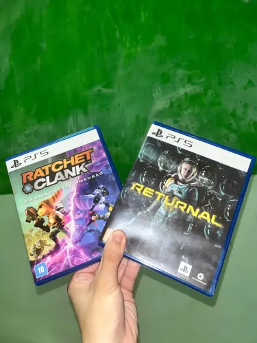 Returnal + Ratchet Clank Mídia Física PS5