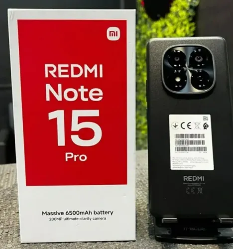 XIAOMI REDMI NOTE 15 PRO 4G 512GB/12GB RAM - APARELHO CELULAR NOVO
