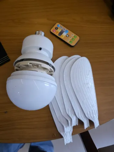 Ventilador de teto para soquete