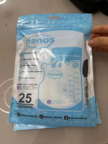 50 Sacos para armazenar leite