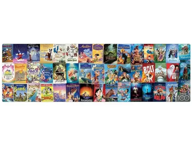 quebra cabeça disney posters 1500 peças