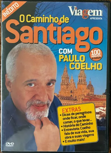 DVD O CAMINHO DE SANTIAGO COM PAULO COELHO