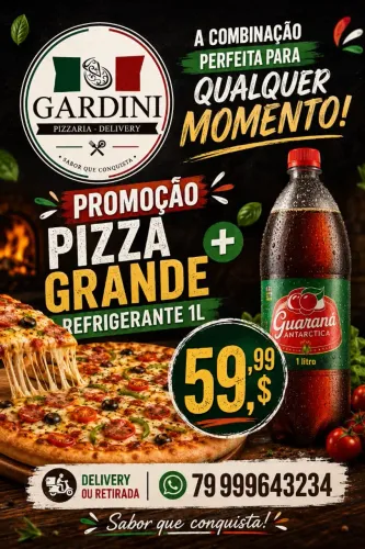 PIZZA Grande + Refrigerante 1l