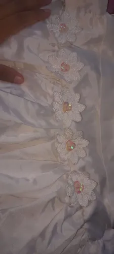 VESTIDO BRANCO INFATIL