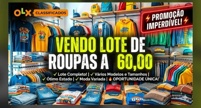 VENDO LOTE DE ROUPAS DO 38 AO 40 POR 60,00 - CHAMAR NO WHATSAPP * 