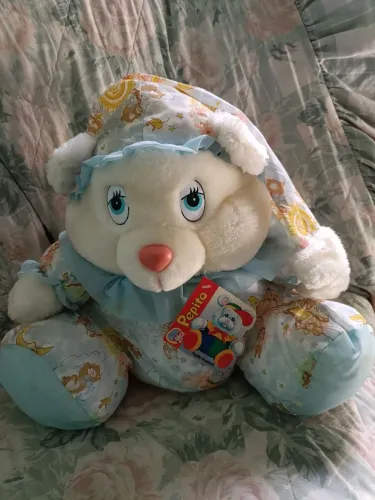 Urso Pepito pijama azul