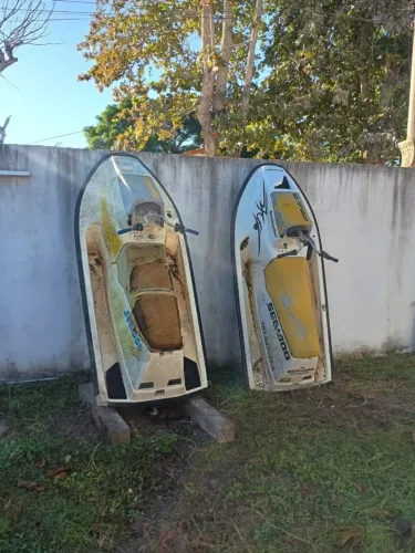 Casco para bote usado