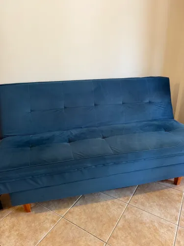 Sofá Cama Azul