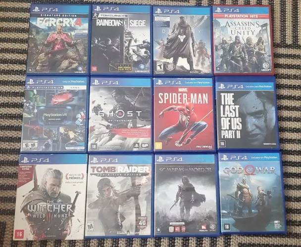 JOGOS PS4