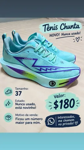 Tênis Chunta nunca usado