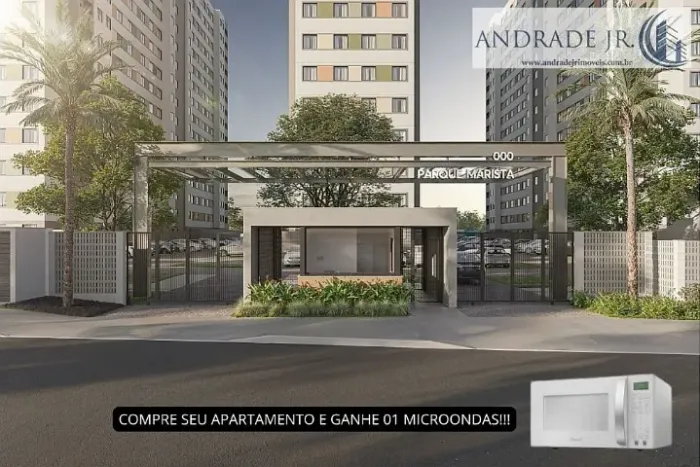 Apartamento barato em Fortaleza, em condomínio com área de lazer. Saia do aluguel!