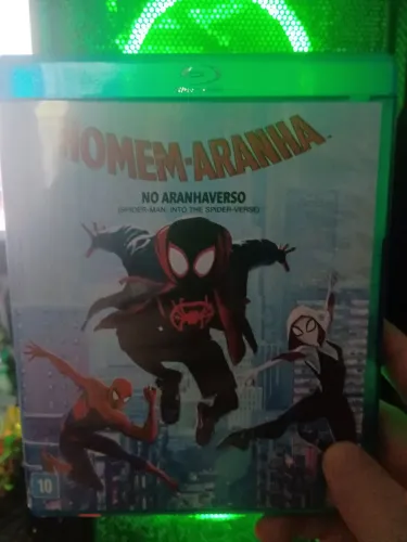 Homem aranha no aranhaverso Blu Ray original Spiderman spiderverse