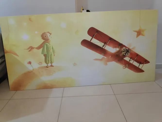 Quadro infantil - Pequeno Príncipe 