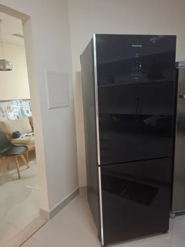 VENDE-SE GELADEIRA PANASONIC BLACK