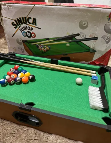 Brinquedo Mesa de Sinuca Júnior 