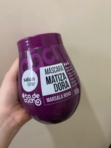 Matizador Salon Line Marsala Roxo 500g - Novo ?