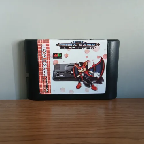 CARTUCHO MEGA GAME COLLECTION - MEGA DRIVE