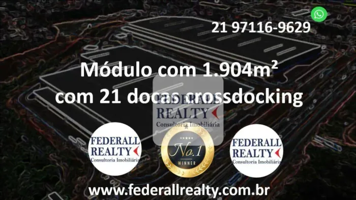 Aluguel galpão Washigton Luiz I Center I, II e III Duque de Caxias, RJ