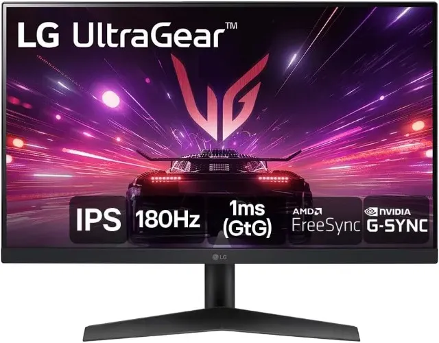 Monitor Gamer IPS LG 180Hz de 24 Pol Lacrado com NF e 1 Ano de Garantia Aceito Cartão