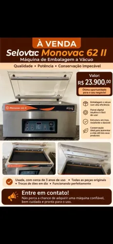 Seladora a vácuo Selovac