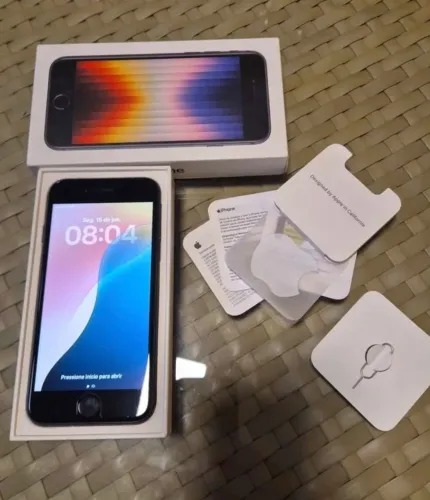 Iphone SE 3ª geração 128Gb Impecável 