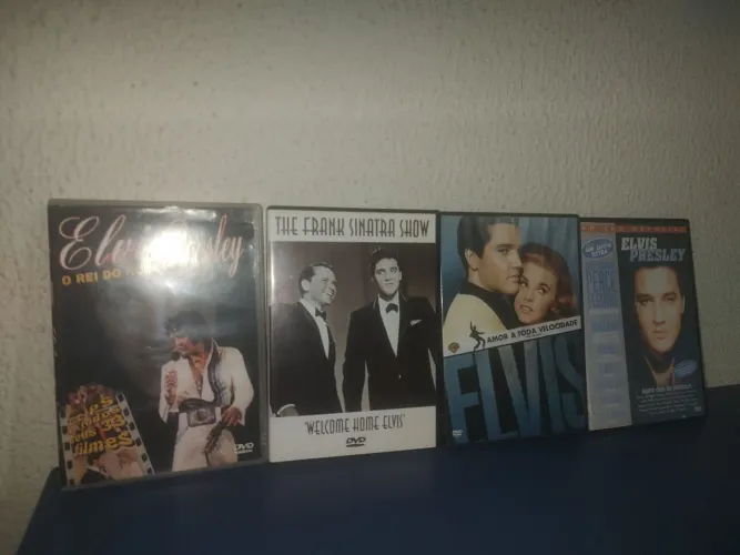 Elvis Presley DVDs 16 filmes + Brinde Show NBC