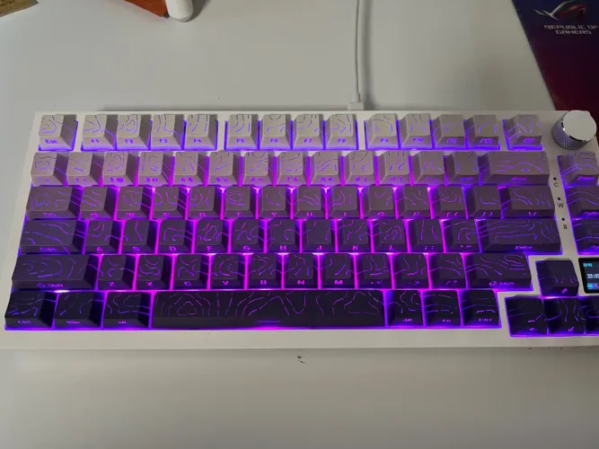 KIT KEYCAPS ROXA - 133 PEÇAS
