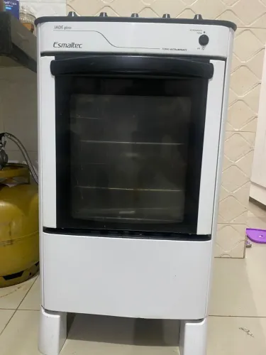 Fogão jade glass 4 bocas esmaltes automático 