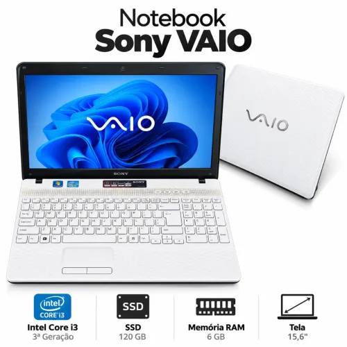 Notebook Sony vaio