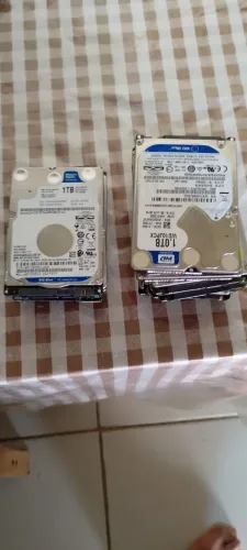 HD para notebook 1 TB $130 500 GB $50 todos saudáveis teste na hora da compra com garantia