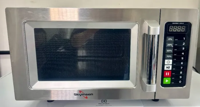 Micro-ondas Industrial Skymsen Heatron MW1000 25L Inox - 5 meses de uso, com NF