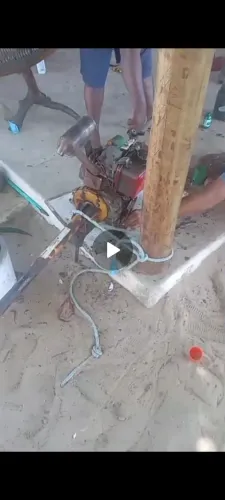 Motor a Disel de 7HP pra jangada