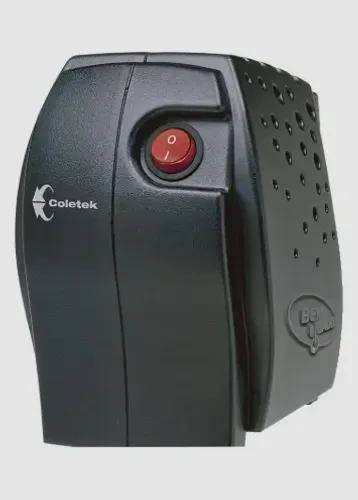 Estabilizador 500va Es-500va Mono 115v Bem Ligado Coletek Cor Preto Estabilizador 500va Es