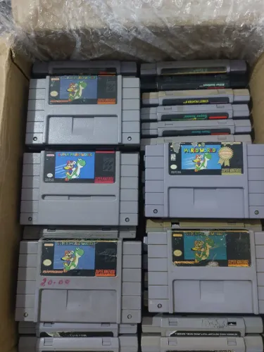 JOGOS SUPER NINTENDO ORIGINAIS GRAVANDO