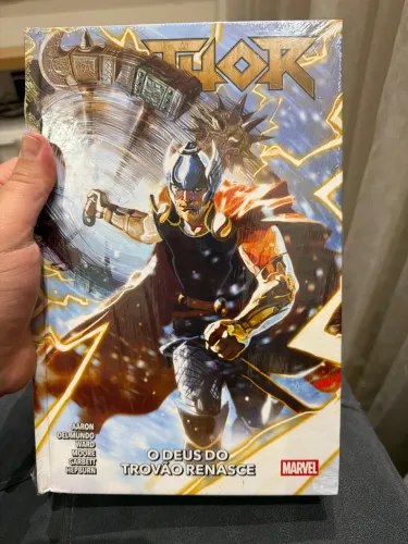 Thor: O Deus do Trovão Renasce - Edição Encadernada 376 Páginas Lacrada