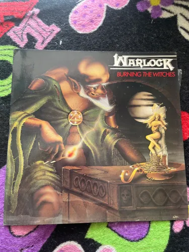 Lp Warlock - Burning the witches - IMPORTADO E DE ÉPOCA!