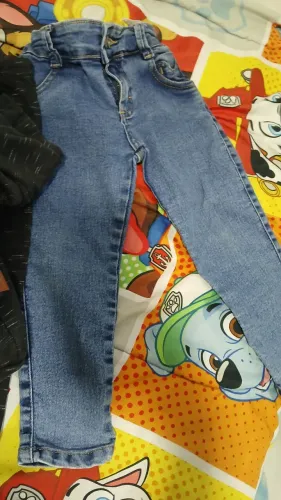 Calça infantil masculina e conjunto moletom 