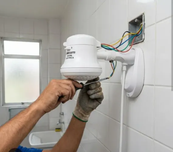 INSTALAÇÃO DE CHUVEIROS E TROCA DE RESISTÊNCIA 