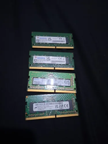 4x Memórias Laptop 8gb DDR4 3200
