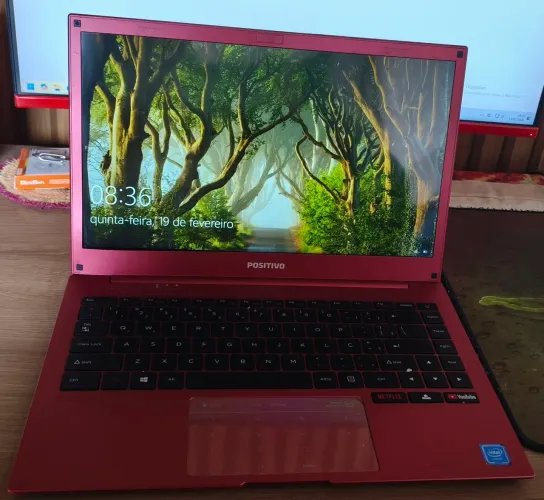 Notebook Positivo Motion Plus Q464B Vermelho 